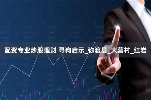 配资专业炒股理财 寻狗启示_弥渡县_大营村_红岩